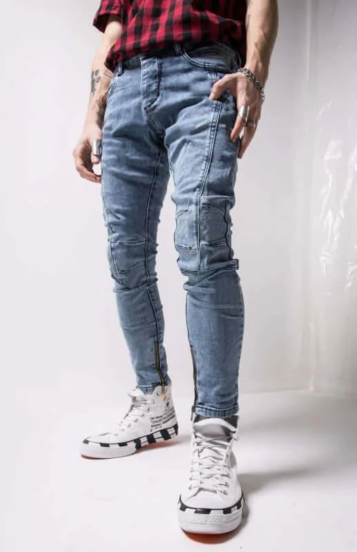 Limited-time discounts on clothing you’ll love   Ankle Zipper Streetstyle Jeans