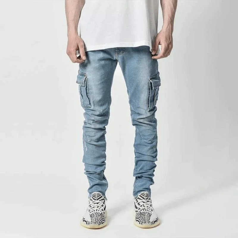 Get ready for the season with exclusive savings on trendy clothes.  Men Cargo Skinny Jeans