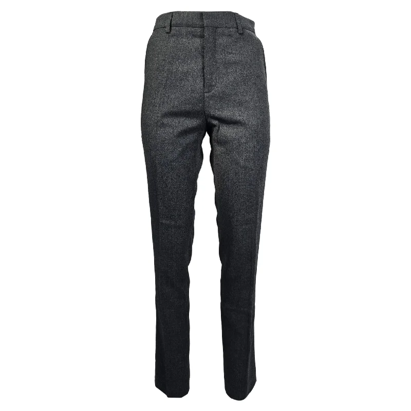 Shop stylish, comfortable men’s clothing at discounted prices. Ami Slim-Fit Trousers in Grey Wool Shop stylish, comfortable men’s clothing at discounted prices. Ami Slim-Fit Trousers in Grey Wool