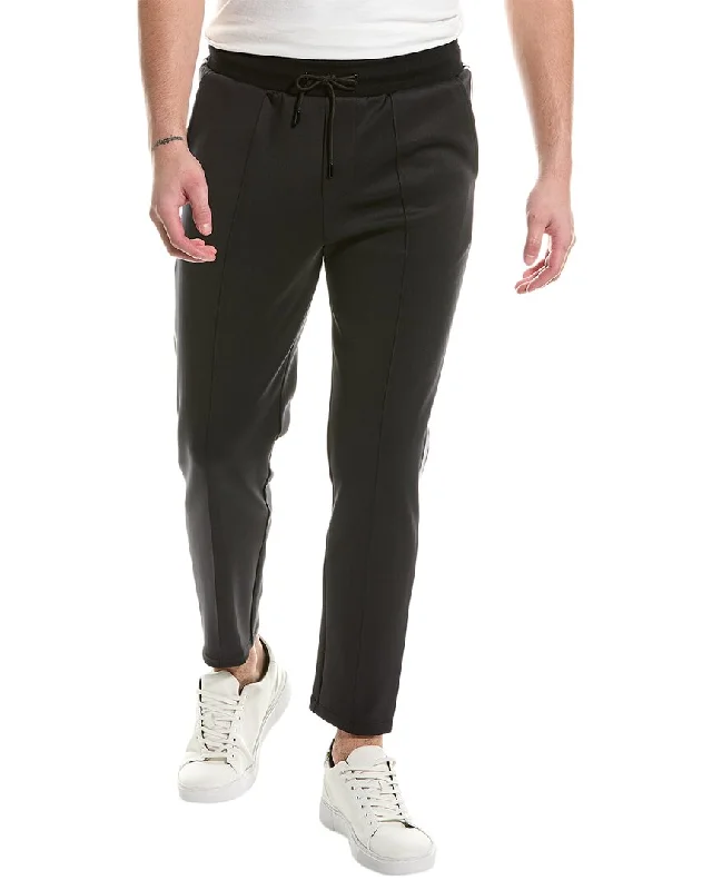 Don’t miss out – Limited-time   The Kooples mens  Logo Track Pant, l, Black
