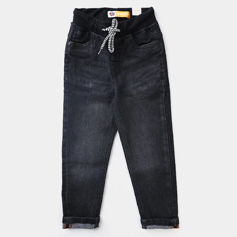 Exclusive offers on men’s wardrobe essentials – save more now!  Boys Denim Pant Basket Ball-BLACK