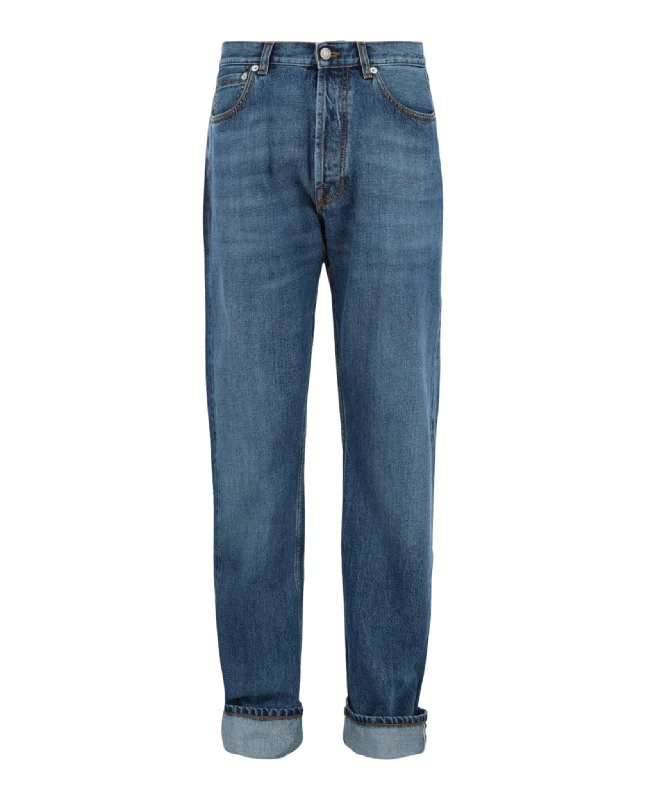 New season, new deals – shop men's clothing now!  Turn Up Jeans