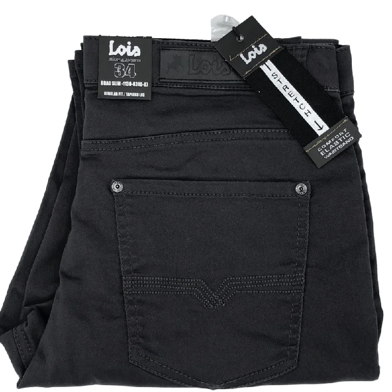 Shop men’s clothing now and enjoy amazing savings. Lois Brad Slim Casual Pant 1136-6240-97 Charcoal Shop men’s clothing now and enjoy amazing savings. Lois Brad Slim Casual Pant 1136-6240-97 Charcoal