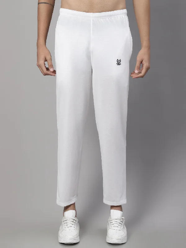 Save big on men’s casual wear – today only! Vimal Jonney White Regular fit Cotton Trackpant for Men Save big on men’s casual wear – today only! Vimal Jonney White Regular fit Cotton Trackpant for Men