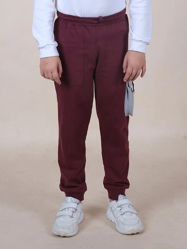 Maroon & Grey Melange