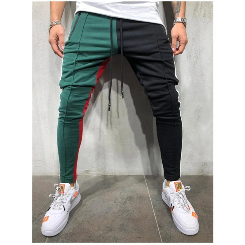 Flash sale alert! Shop fashion-forward clothing at discounted prices. Patchwork Casual Pants For Men Flash sale alert! Shop fashion-forward clothing at discounted prices. Patchwork Casual Pants For Men