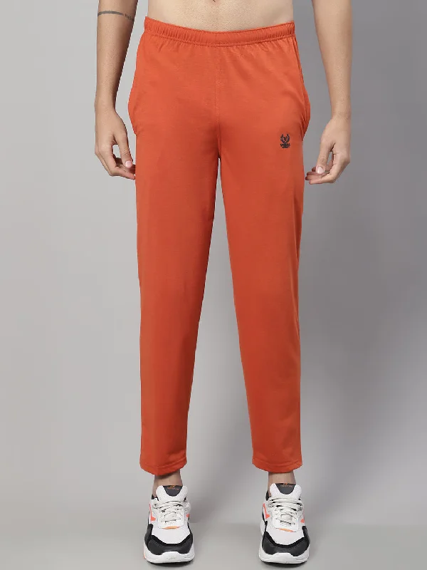 Clearance sale – shop men's clothing at discounted prices! Vimal Jonney Rust Regular fit Cotton Trackpant for Men Clearance sale – shop men's clothing at discounted prices! Vimal Jonney Rust Regular fit Cotton Trackpant for Men
