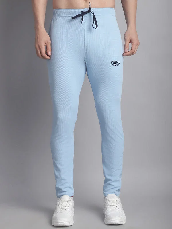 Exclusive offers on the latest clothing styles for men . Vimal Jonney Solid Light Blue Regular Fit Polyster Lycra Trackpant For Men Exclusive offers on the latest clothing styles for men . Vimal Jonney Solid Light Blue Regular Fit Polyster Lycra Trackpant For Men