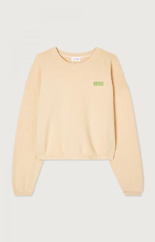 Sweatshirt Izu03a Nude-Vintage