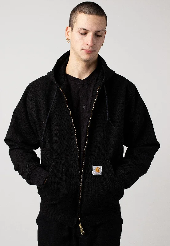 Shop now and enjoy massive savings on stylish clothing for all seasons. Carhartt WIP - Active Aged Canvas Black - Jacket Shop now and enjoy massive savings on stylish clothing for all seasons. Carhartt WIP - Active Aged Canvas Black - Jacket