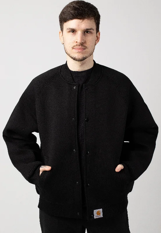 Shop clothing essentials at a fraction of the price – Carhartt WIP - Car Lux Bomber Black/Grey - Jacket Shop clothing essentials at a fraction of the price – Carhartt WIP - Car Lux Bomber Black/Grey - Jacket
