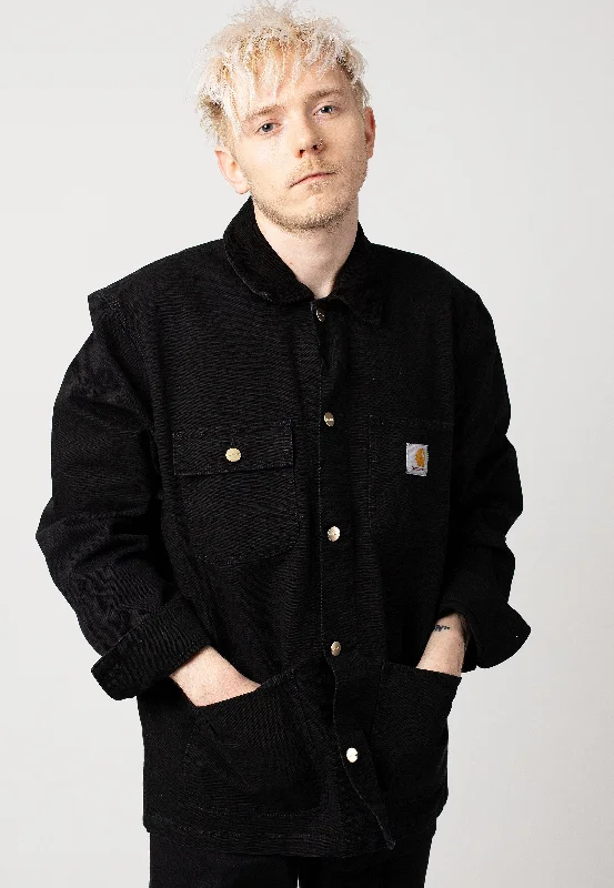 Save big on all types of clothing – Shop the sale now! Carhartt WIP - Michigan Aged Canvas Black/Black - Jacket Save big on all types of clothing – Shop the sale now! Carhartt WIP - Michigan Aged Canvas Black/Black - Jacket