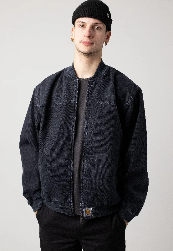 Shop exclusive offers on men’sapparel Carhartt WIP - Og Santa Fe Stone Dyed Black - Jacket Shop exclusive offers on men’sapparel Carhartt WIP - Og Santa Fe Stone Dyed Black - Jacket