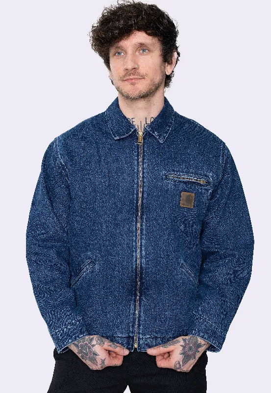 Shop stylish and affordable clothes – Carhartt WIP - Rider Stone Washed Blue - Jacket Shop stylish and affordable clothes – Carhartt WIP - Rider Stone Washed Blue - Jacket