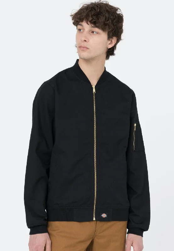 Shop the essentials – men’s wardrobe must-haves on sale. Dickies - Hughson Black - Jacket Shop the essentials – men’s wardrobe must-haves on sale. Dickies - Hughson Black - Jacket