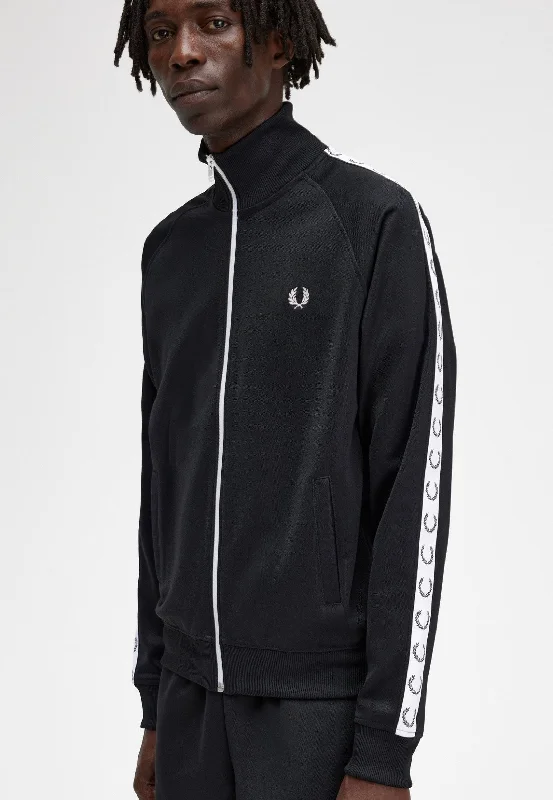 Get the latest styles in clothing – Shop now for unbeatable deals. Fred Perry - Taped Black - Track Jacket Get the latest styles in clothing – Shop now for unbeatable deals. Fred Perry - Taped Black - Track Jacket