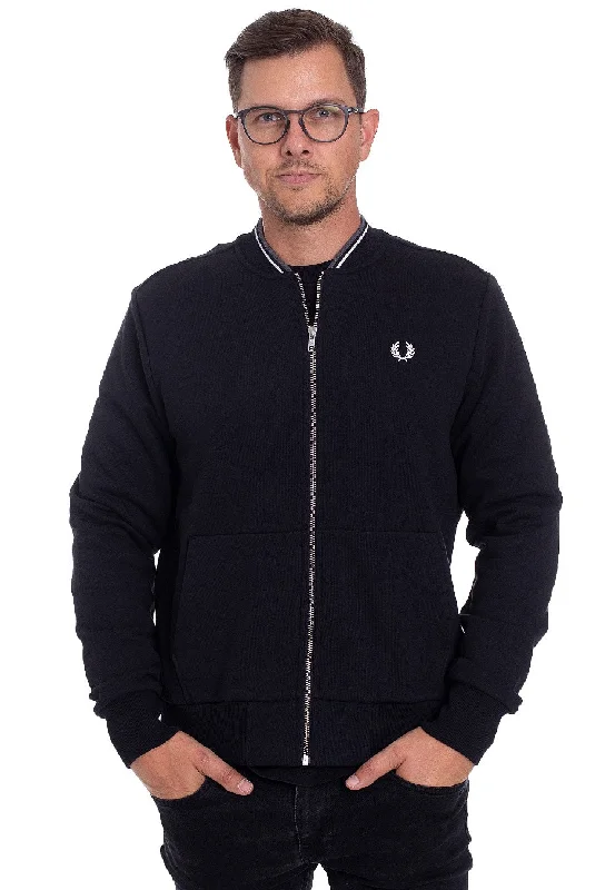 Seasonal discounts on stylish clothes – Perfect for any occasion! Fred Perry - Zip Through Black - Track Jacket Seasonal discounts on stylish clothes – Perfect for any occasion! Fred Perry - Zip Through Black - Track Jacket