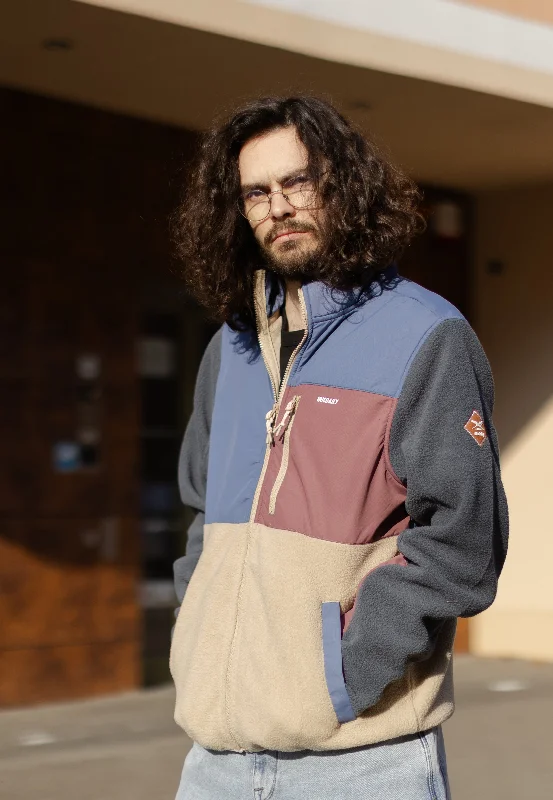 Shop men’s clothing now and enjoy amazing savings.  Iriedaily - Auf Deck Fleece Dove Blue - Jacket