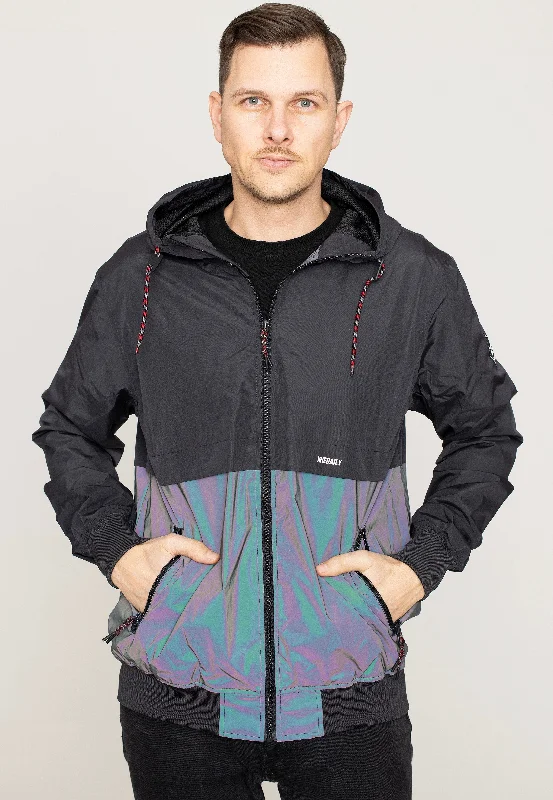Check out the best prices on men's fashion basics – limited time offer. Iriedaily - Resulaner Rainbow Reflect - Jacket Check out the best prices on men's fashion basics – limited time offer. Iriedaily - Resulaner Rainbow Reflect - Jacket