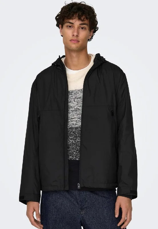 Don’t miss out on men’s fashion sales – shop today and save big! Only & Sons - Eran Hood Black - Windbreaker Don’t miss out on men’s fashion sales – shop today and save big! Only & Sons - Eran Hood Black - Windbreaker