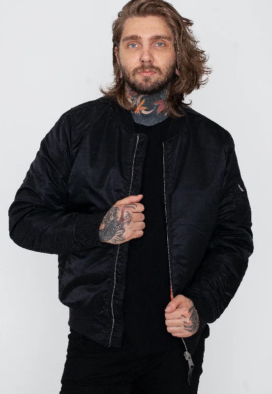 Shop stylish, comfortable men’s clothing at discounted prices. Vintage Industries - Westford Ma1 Black - Jacket Shop stylish, comfortable men’s clothing at discounted prices. Vintage Industries - Westford Ma1 Black - Jacket