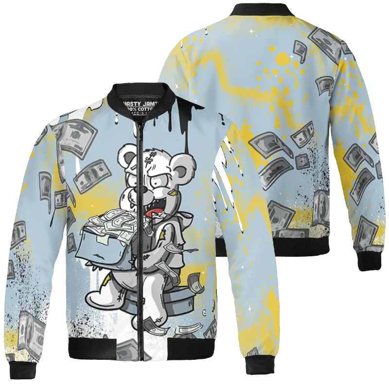 Upgrade your wardrobe with stylish men's apparel – now on sale! NastyJamz Blue Grey 13s Jacket Match Cash Money 3D All-Over Print Splash Paint Upgrade your wardrobe with stylish men's apparel – now on sale! NastyJamz Blue Grey 13s Jacket Match Cash Money 3D All-Over Print Splash Paint