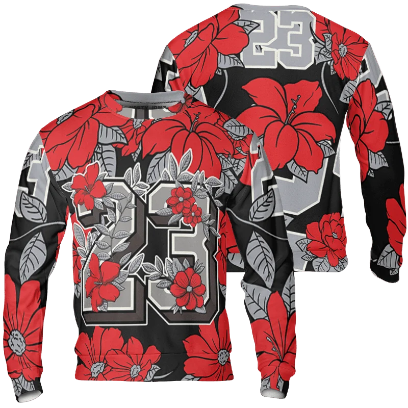 Shop trendy clothing at amazing prices – exclusive deals! NastyJamz Bred Reimagined 4s Sweatshirt Match 23 Floral 3D All-Over Print Flowers Shop trendy clothing at amazing prices – exclusive deals! NastyJamz Bred Reimagined 4s Sweatshirt Match 23 Floral 3D All-Over Print Flowers