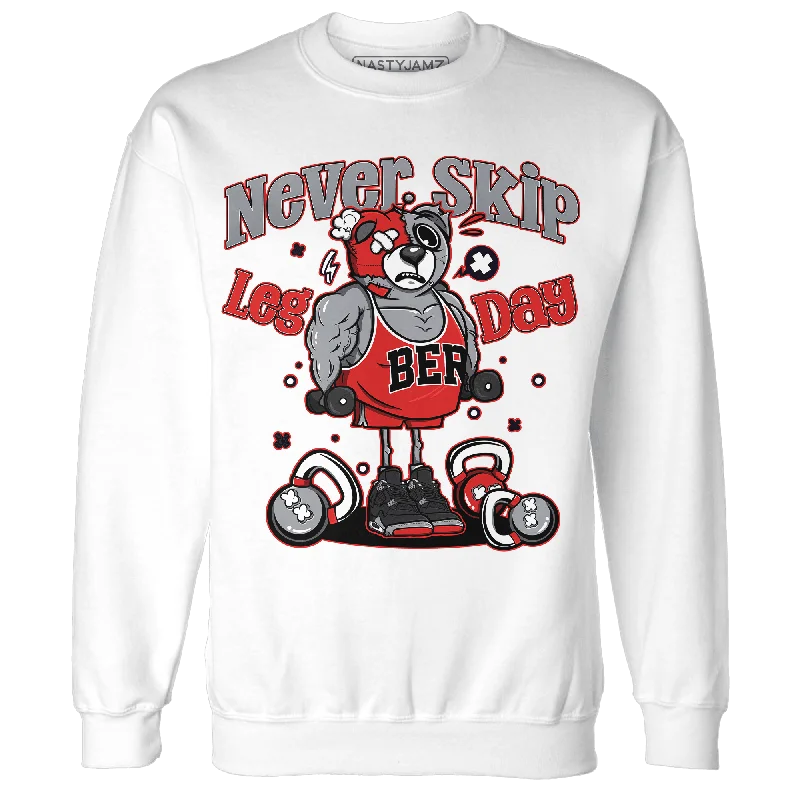 Shop exclusive offers on men’sapparel NastyJamz Bred Reimagined 4s Sweatshirt Match Leg Day BER Shop exclusive offers on men’sapparel NastyJamz Bred Reimagined 4s Sweatshirt Match Leg Day BER