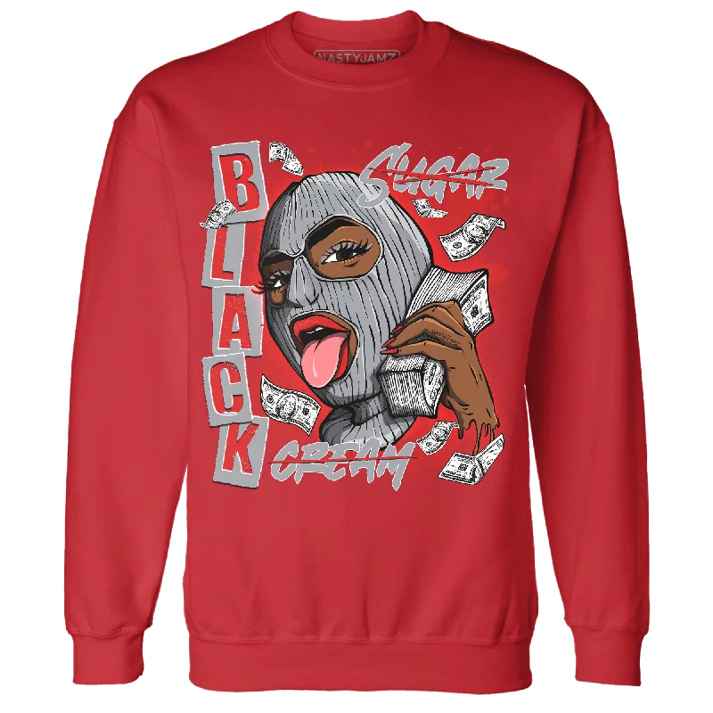 Shop our men's clothing collection for the best prices of the season. NastyJamz Bred Reimagined 4s Sweatshirt Match No Sugar No Cream Shop our men's clothing collection for the best prices of the season. NastyJamz Bred Reimagined 4s Sweatshirt Match No Sugar No Cream