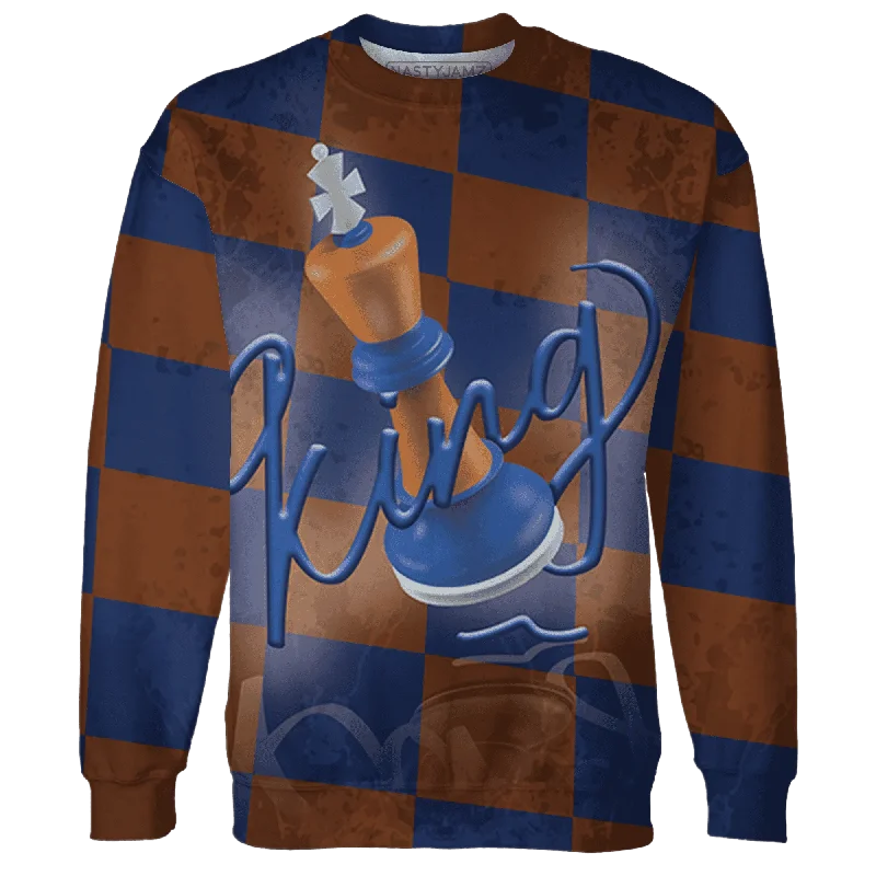 Limited-time offer!  NastyJamz Dunk Low Knicks Sweatshirt Match Black King 3D