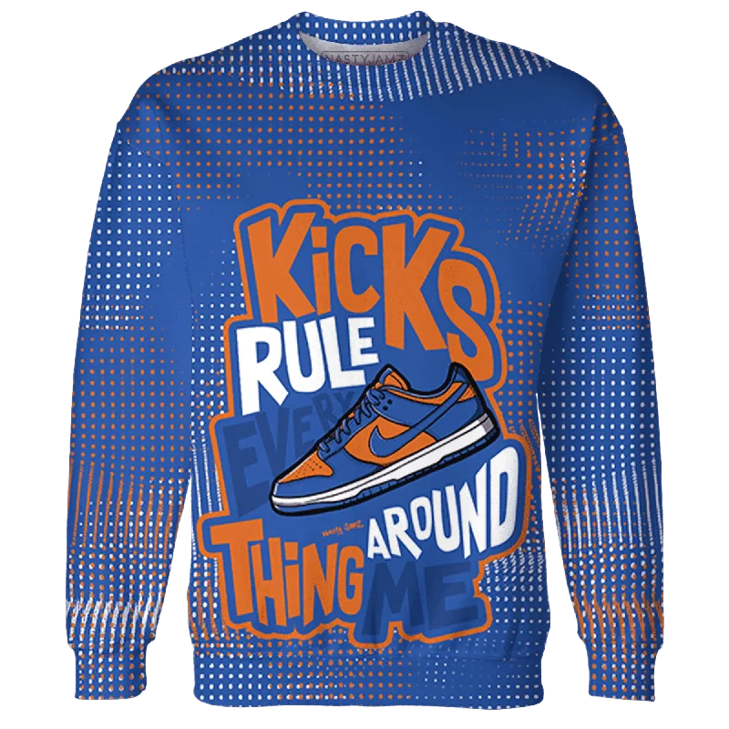 Shop the look you love at prices you’ll love even more! NastyJamz Dunk Low Knicks Sweatshirt Match Kicks Rule 3D All-Over Print Shop the look you love at prices you’ll love even more! NastyJamz Dunk Low Knicks Sweatshirt Match Kicks Rule 3D All-Over Print