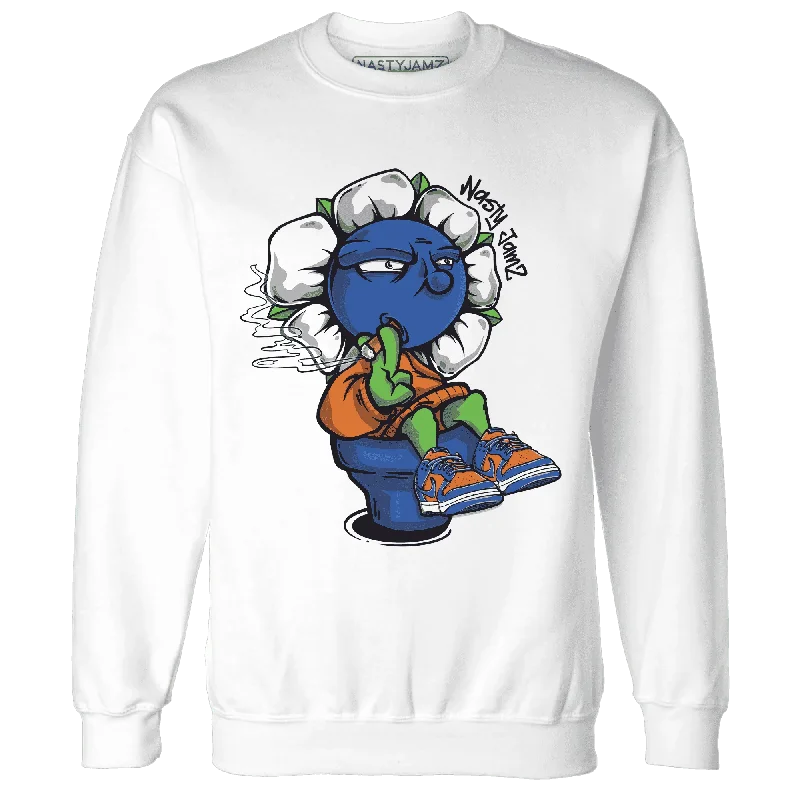 Exclusive discounts on men's fashion – shop today! NastyJamz Dunk Low Knicks Sweatshirt Match Rebel Bloom Exclusive discounts on men's fashion – shop today! NastyJamz Dunk Low Knicks Sweatshirt Match Rebel Bloom