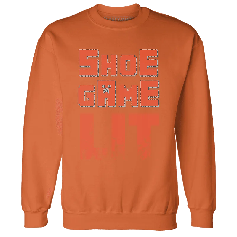 Save up to 60% on new arrivals in clothing – Shop now! NastyJamz Georgia Peach 3s Sweatshirt Match Shoe Game Lit Save up to 60% on new arrivals in clothing – Shop now! NastyJamz Georgia Peach 3s Sweatshirt Match Shoe Game Lit