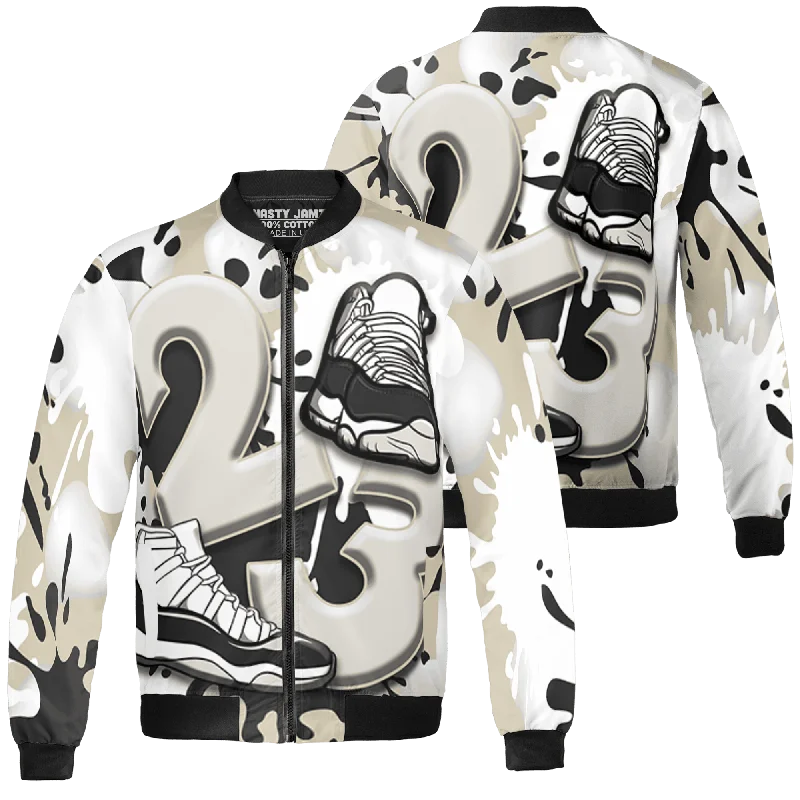 Flash sale on trendy clothing – Limited time offers available online. NastyJamz Gratitude 11s Jacket Match Number 23 Paint White Monochrome Ball 3D All-Over Print Flash sale on trendy clothing – Limited time offers available online. NastyJamz Gratitude 11s Jacket Match Number 23 Paint White Monochrome Ball 3D All-Over Print