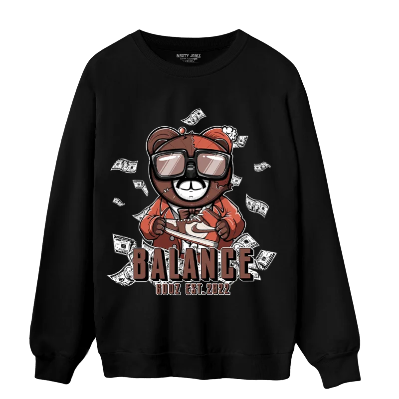 Shop the best in men’s fashion for less – limited-time sale!  NastyJamz High OG Dusted Clay 1s Sweatshirt Match Men BER