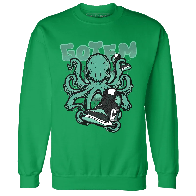 Hurry, the best deals on men’s fashion won’t last long! NastyJamz High OG Green Glow 1s Sweatshirt Match Octopus Got Em Hurry, the best deals on men’s fashion won’t last long! NastyJamz High OG Green Glow 1s Sweatshirt Match Octopus Got Em