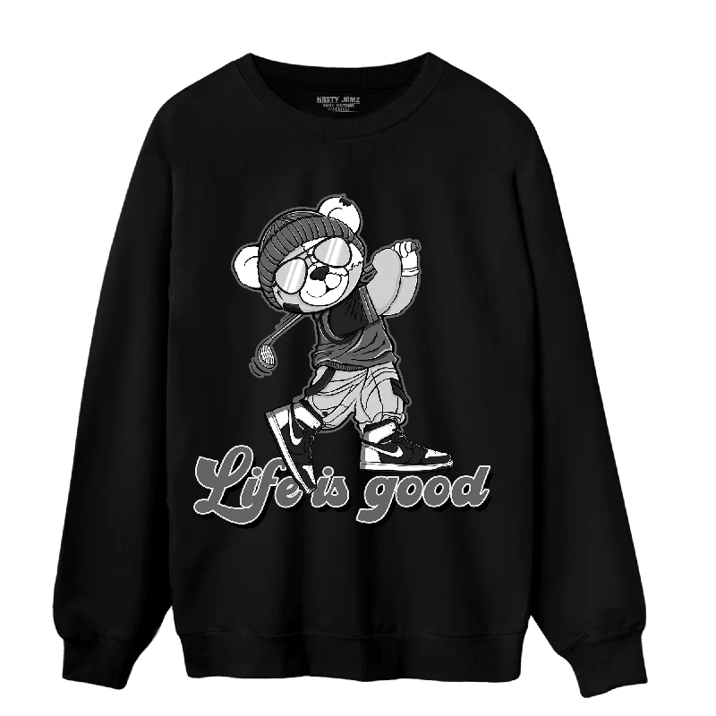 Check out the best prices on men's fashion basics – limited time offer. NastyJamz Retro High OG Black White 1s Sweatshirt Match BER Like Golf Check out the best prices on men's fashion basics – limited time offer. NastyJamz Retro High OG Black White 1s Sweatshirt Match BER Like Golf