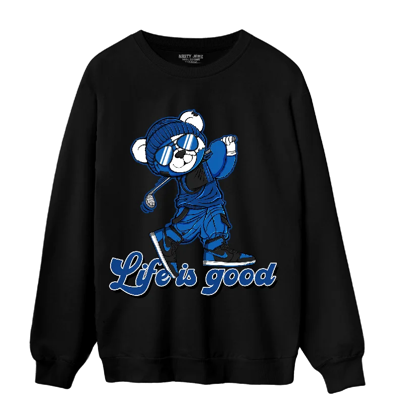 Shop men’s clothing now and enjoy amazing savings. NastyJamz Royal Reimagined 1s Sweatshirt Match BER Like Golf Shop men’s clothing now and enjoy amazing savings. NastyJamz Royal Reimagined 1s Sweatshirt Match BER Like Golf