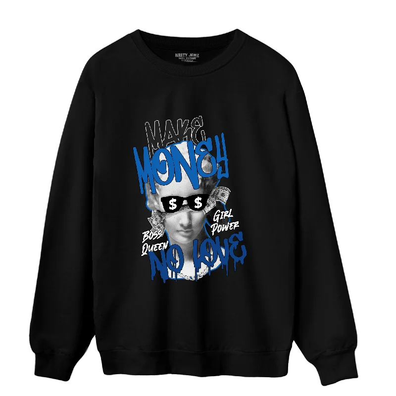 Shop our exclusive men’s fashion deals – limited time only! NastyJamz Royal Reimagined 1s Sweatshirt Match Make Money No Love Shop our exclusive men’s fashion deals – limited time only! NastyJamz Royal Reimagined 1s Sweatshirt Match Make Money No Love