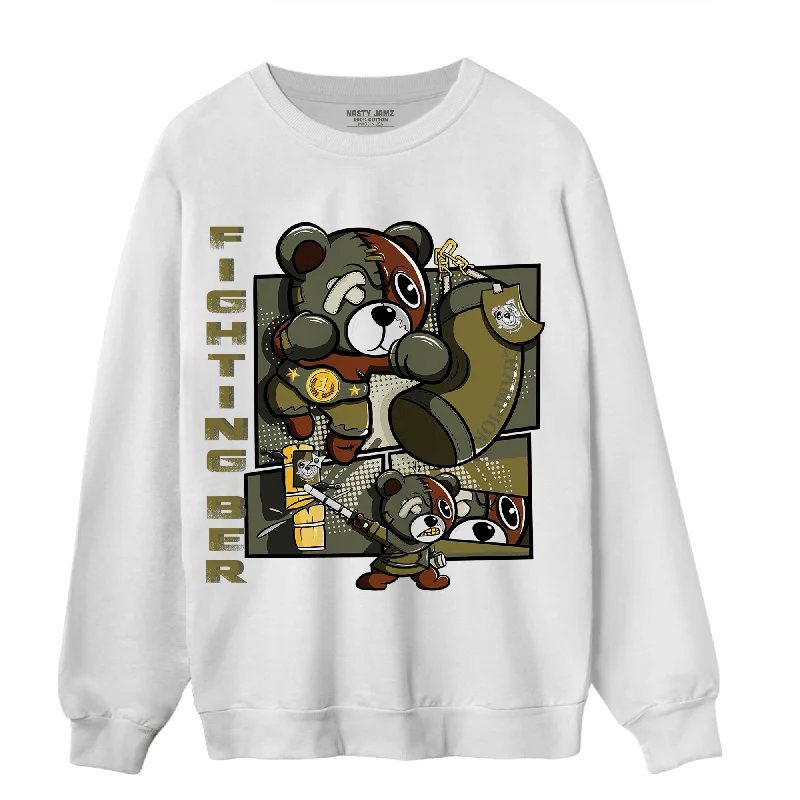 Shop the latest trends in men's clothing at unbeatable prices. NastyJamz SE Craft Medium Olive 4s Sweatshirt Match BER Fighting Boxing Shop the latest trends in men's clothing at unbeatable prices. NastyJamz SE Craft Medium Olive 4s Sweatshirt Match BER Fighting Boxing