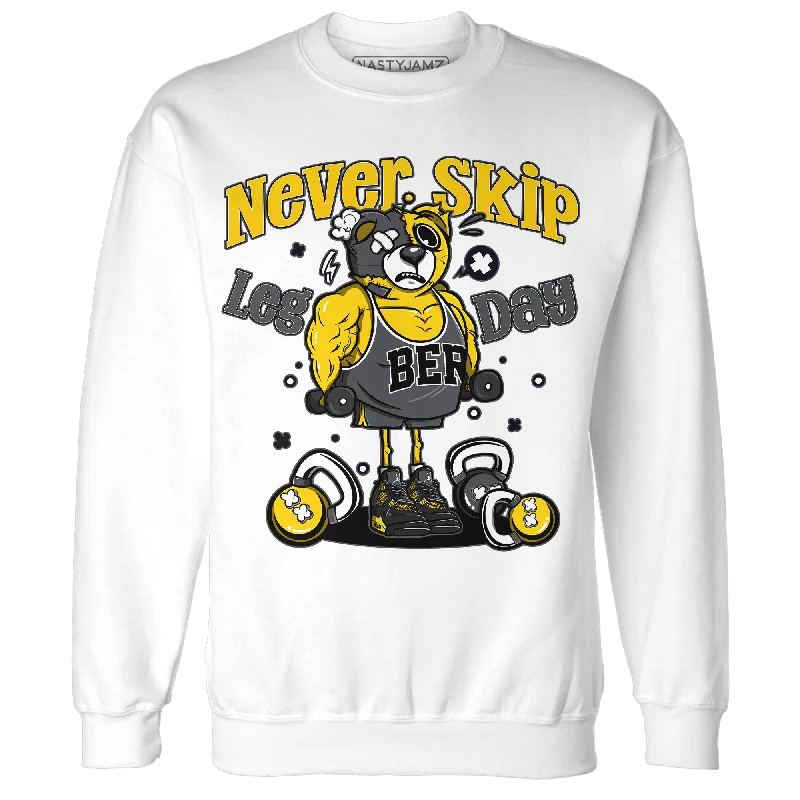 Get ready for the season with exclusive savings on trendy clothes. NastyJamz Thunder 4s Sweatshirt Match Leg Day BER Get ready for the season with exclusive savings on trendy clothes. NastyJamz Thunder 4s Sweatshirt Match Leg Day BER