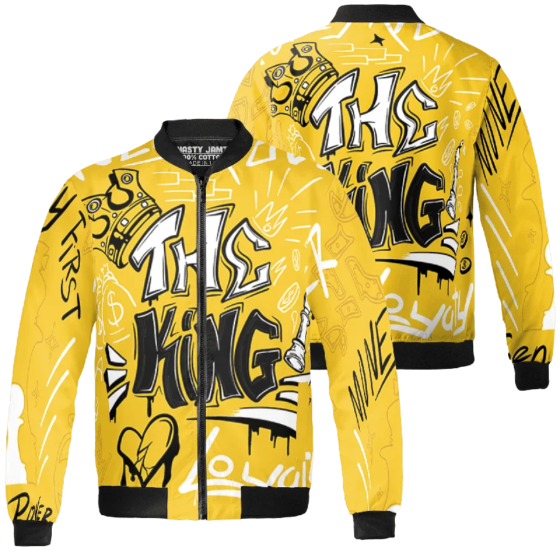 Shop the best clothing sale – Limited-time offer. NastyJamz Yellow Ochre 6s Jacket Match The King 3D All-Over Print Graffiti Shop the best clothing sale – Limited-time offer. NastyJamz Yellow Ochre 6s Jacket Match The King 3D All-Over Print Graffiti