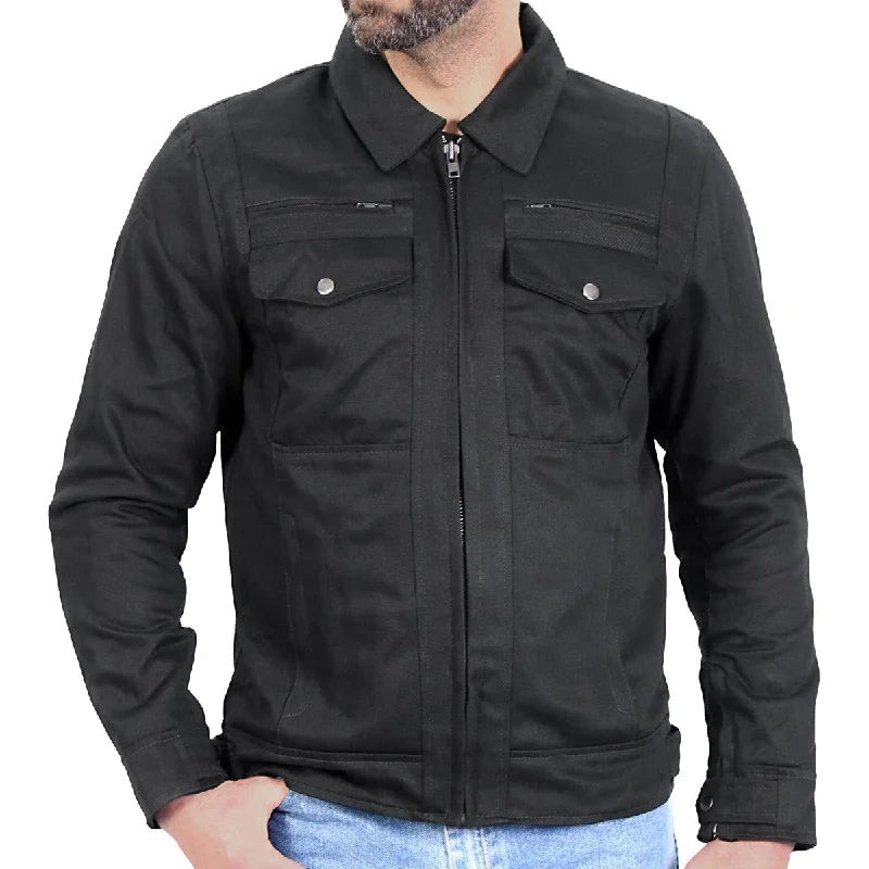 Seasonal discounts on stylish clothes – Perfect for any occasion! Hot Leathers JKM6001 Men's Black Denim Armored Shirt Jacket Seasonal discounts on stylish clothes – Perfect for any occasion! Hot Leathers JKM6001 Men's Black Denim Armored Shirt Jacket