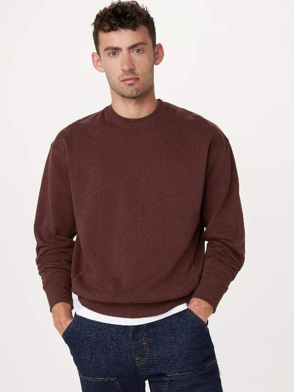 Upgrade your look with stylish, affordable men’s clothing. The French Terry Sweatshirt in Bordeaux Upgrade your look with stylish, affordable men’s clothing. The French Terry Sweatshirt in Bordeaux