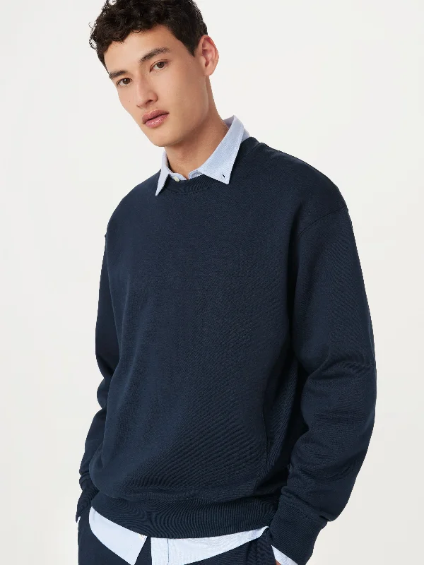 Save big on men’s casual wear – today only! The French Terry Sweatshirt in Deep Blue Save big on men’s casual wear – today only! The French Terry Sweatshirt in Deep Blue