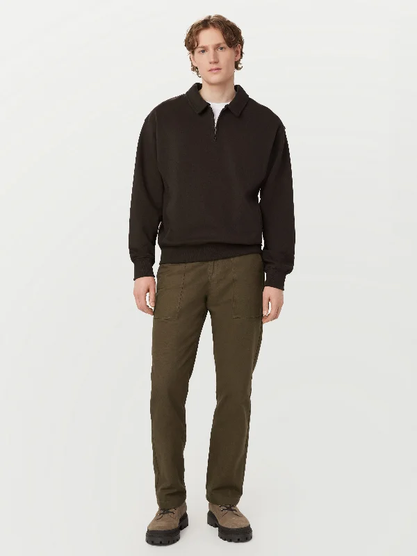 Flash sale: Men’s clothing essentials at irresistible prices! The Half Zip Sweatshirt in Dark Chocolate Flash sale: Men’s clothing essentials at irresistible prices! The Half Zip Sweatshirt in Dark Chocolate