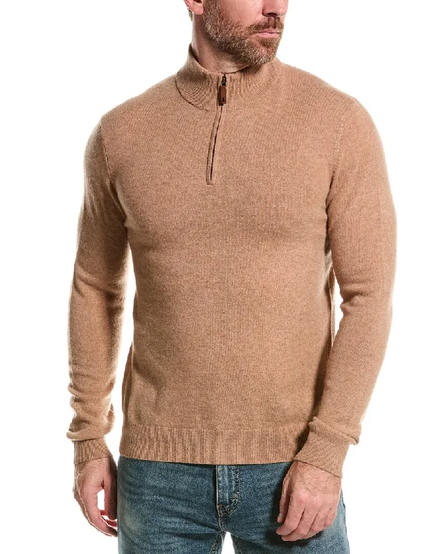 Shop affordable clothing for all occasions –  Alashan Cashmere 1/4-Zip Mock Sweater