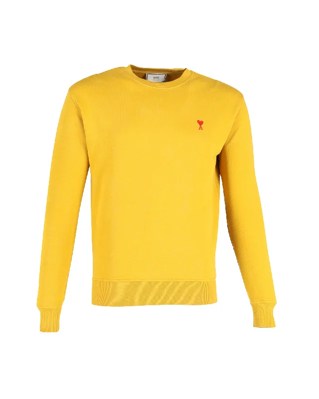 Look your best with exclusive savings on men’s fashion. Ami Paris AMI de Coeur Sweatshirt in Yellow Cotton Look your best with exclusive savings on men’s fashion. Ami Paris AMI de Coeur Sweatshirt in Yellow Cotton