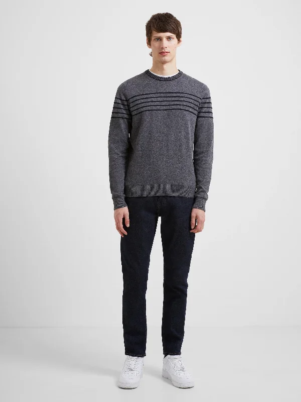 Exclusive discounts on men's fashion – shop today!  Stripe Crew Neck Sweatshirt