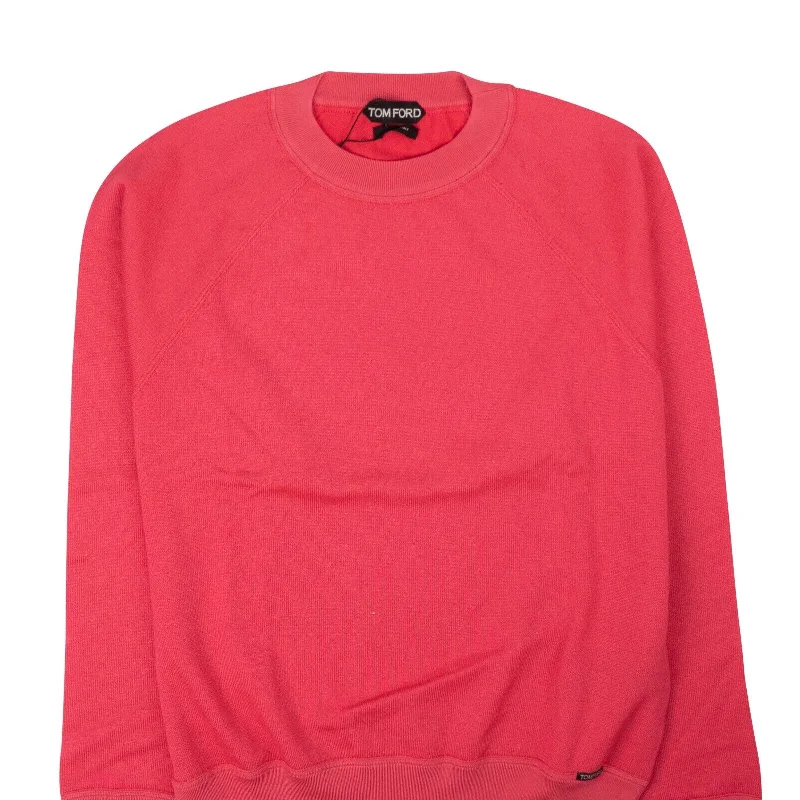 Limited-time offer!  Bright Pink Knit Long Sleeve Crewneck